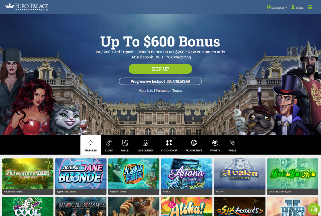 Euro Palace Casino Review: A Comprehensive Guide to a Premier Online Gaming Destination