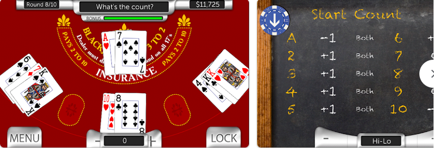 Card Counting Trainer App